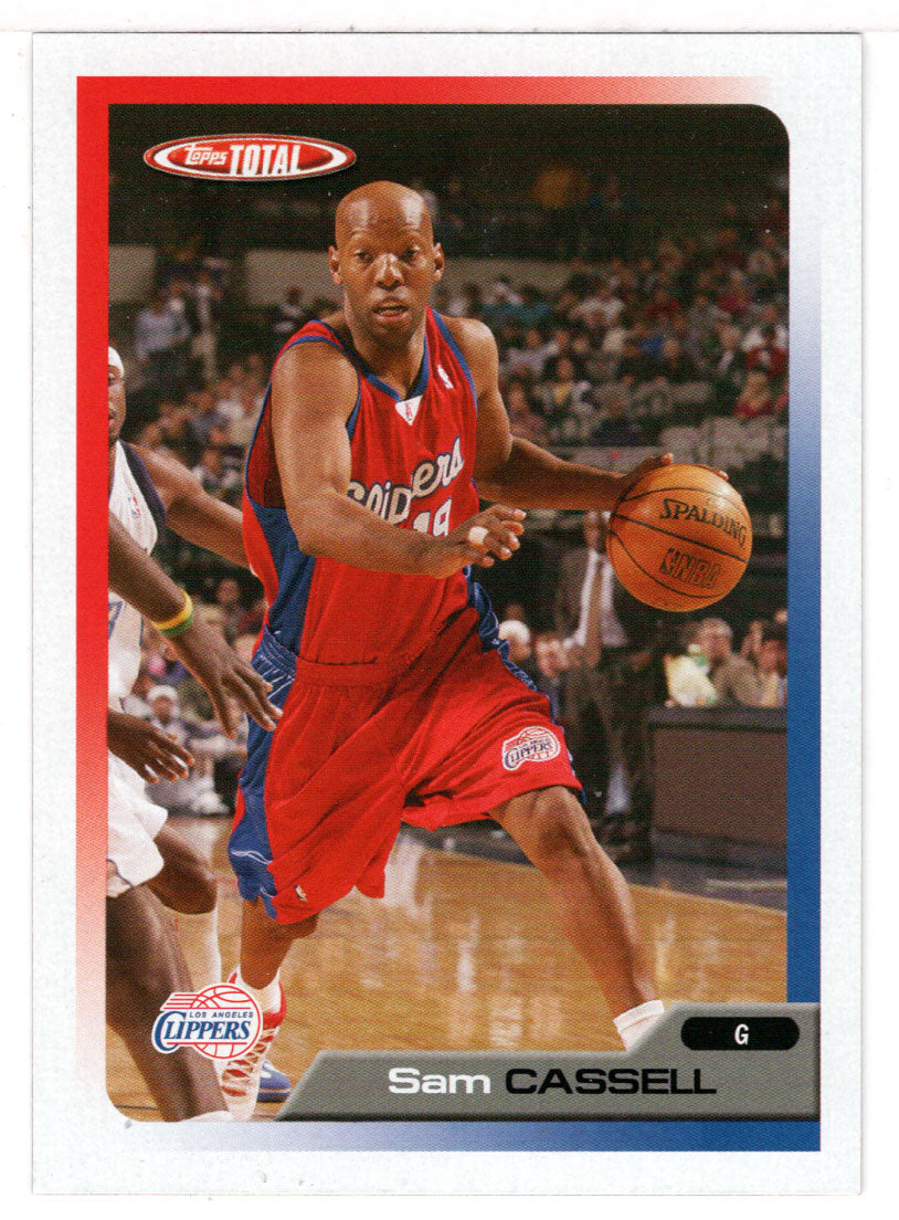 Sam Cassell - Los Angeles Clippers (NBA Basketball Card) 2005-06 Topps Total # 357 Mint