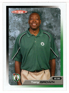 Tony Brown - Boston Celtics (NBA Basketball Card) 2005-06 Topps Total # 364 Mint