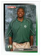 Tony Brown - Boston Celtics (NBA Basketball Card) 2005-06 Topps Total # 364 Mint