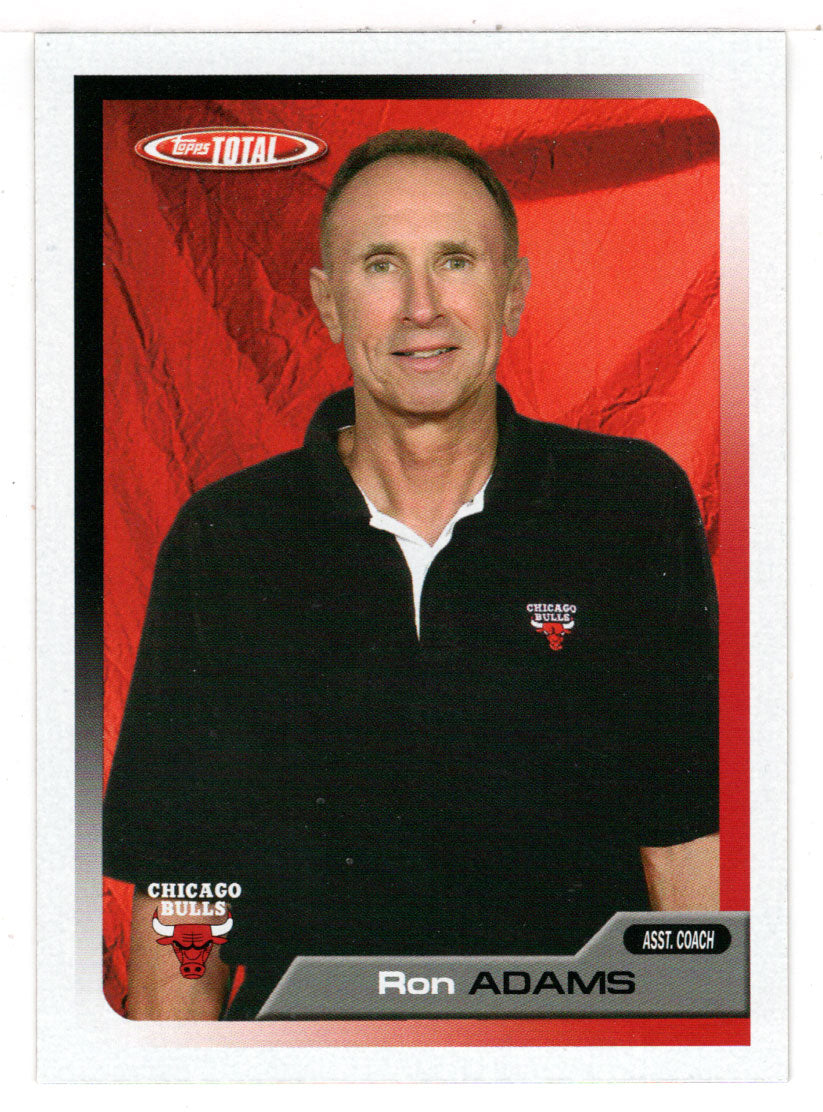 Ron Adams - Chicago Bulls (NBA Basketball Card) 2005-06 Topps Total # 368 Mint