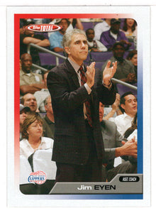 Jim Eyen - Los Angeles Clippers (NBA Basketball Card) 2005-06 Topps Total # 384 Mint