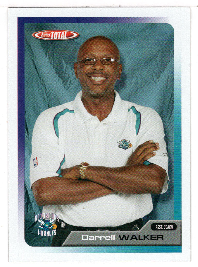 Darrell Walker - New Orleans Hornets (NBA Basketball Card) 2005-06 Topps Total # 398 Mint