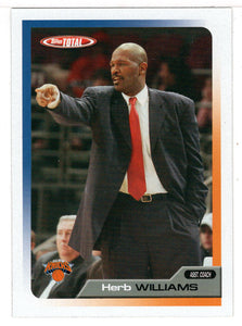 Herb Williams - New York Knicks (NBA Basketball Card) 2005-06 Topps Total # 400 Mint