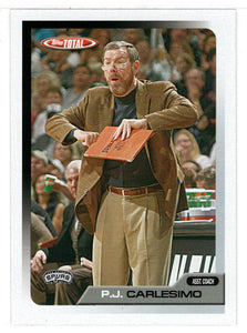 P.J. Carlesimo - San Antonio Spurs (NBA Basketball Card) 2005-06 Topps Total # 412 Mint