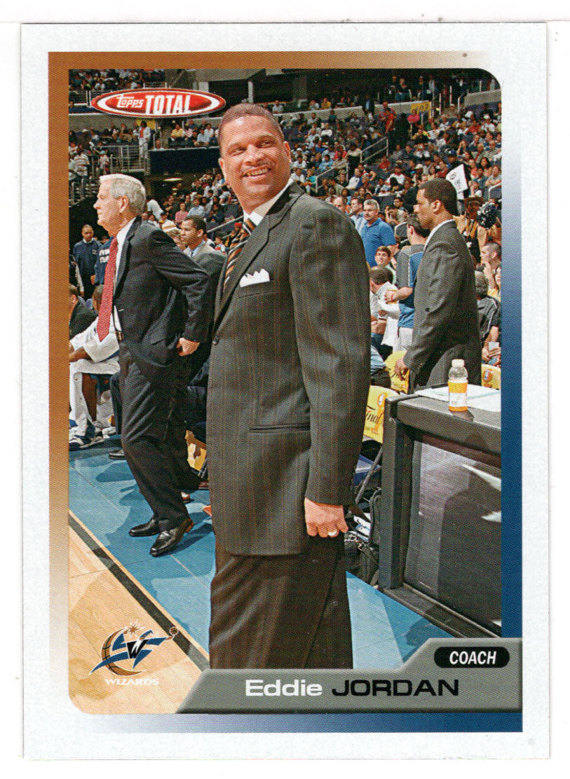 Eddie Jordan - Washington Wizards (NBA Basketball Card) 2005-06 Topps Total # 419 Mint