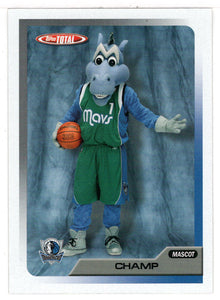 Champ - Dallas Mavericks Mascot (NBA Basketball Card) 2005-06 Topps Total # 429 Mint