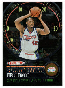 Elton Brand - Los Angeles Clippers (NBA Basketball Card) 2005-06 Topps Total Competition # TC 4 Mint