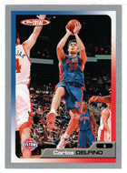 Carlos Delfino - Detroit Pistons (NBA Basketball Card) 2005-06 Topps Total SILVER # 32 Mint