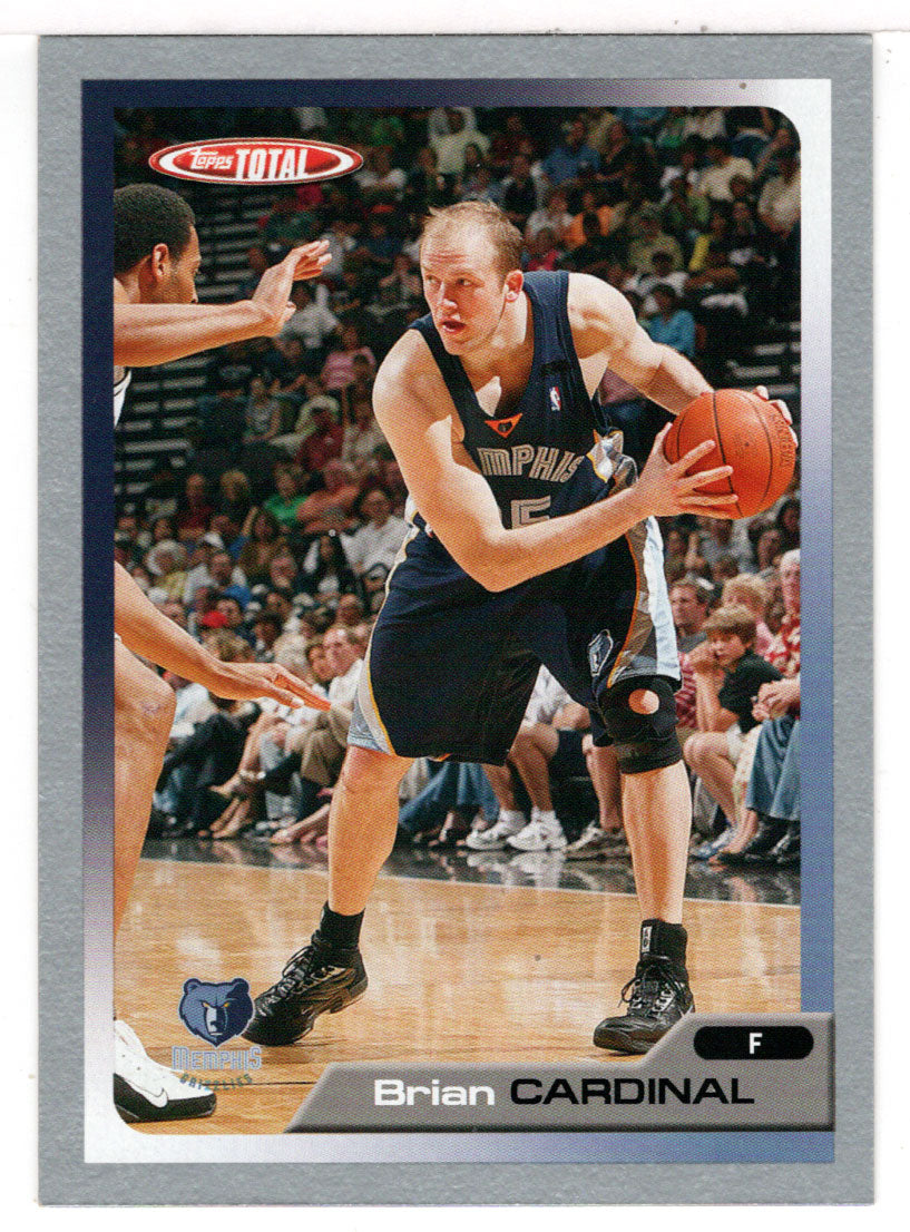 Brian Cardinal - Memphis Grizzlies (NBA Basketball Card) 2005-06 Topps Total SILVER # 34 Mint