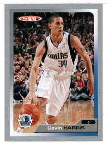 Devin Harris - Dallas Mavericks (NBA Basketball Card) 2005-06 Topps Total SILVER # 46 Mint