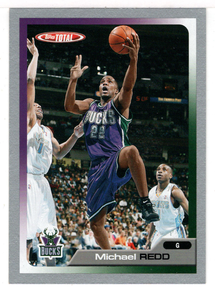 Michael Redd - Milwaukee Bucks (NBA Basketball Card) 2005-06 Topps Total SILVER # 65 Mint