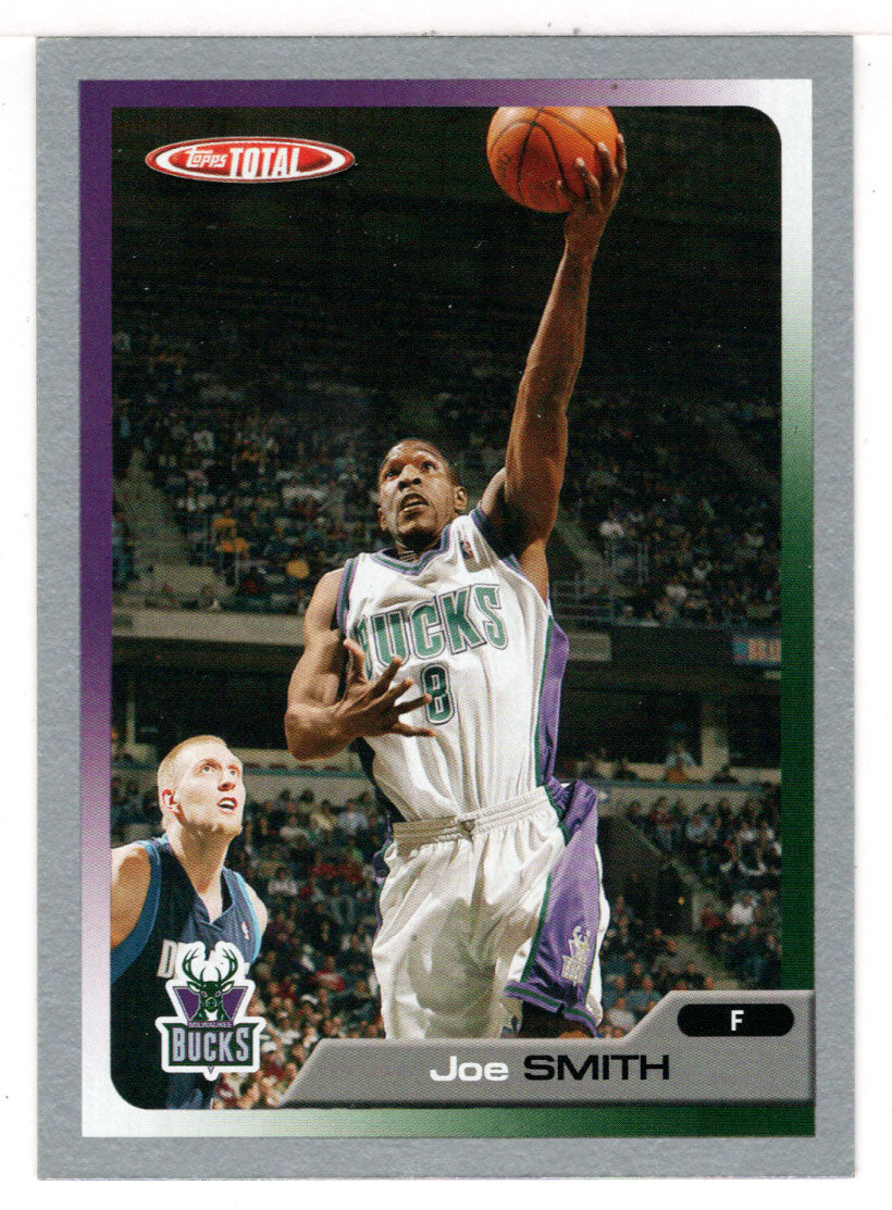 Joe Smith - Milwaukee Bucks (NBA Basketball Card) 2005-06 Topps Total SILVER # 76 Mint