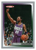 Maurice Williams - Milwaukee Bucks (NBA Basketball Card) 2005-06 Topps Total SILVER # 191 Mint