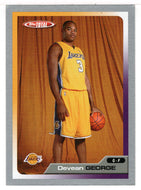 Devean George - Los Angeles Lakers (NBA Basketball Card) 2005-06 Topps Total SILVER # 196 Mint