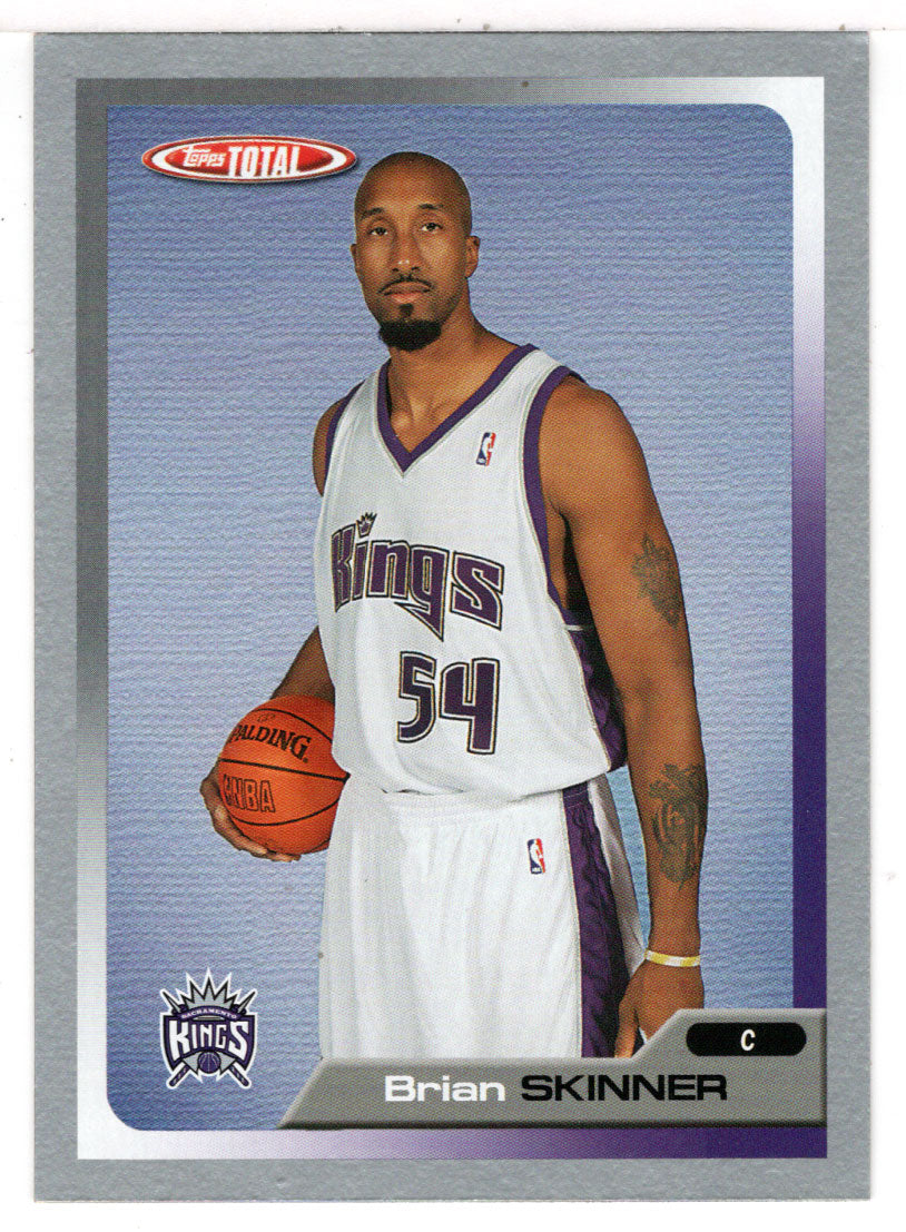 Brian Skinner - Sacramento Kings (NBA Basketball Card) 2005-06 Topps Total SILVER # 214 Mint