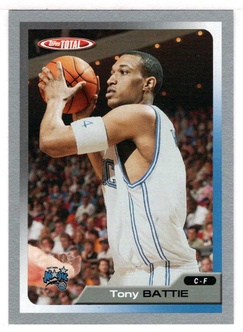 Tony Battie - Orlando Magic (NBA Basketball Card) 2005-06 Topps Total SILVER # 220 Mint