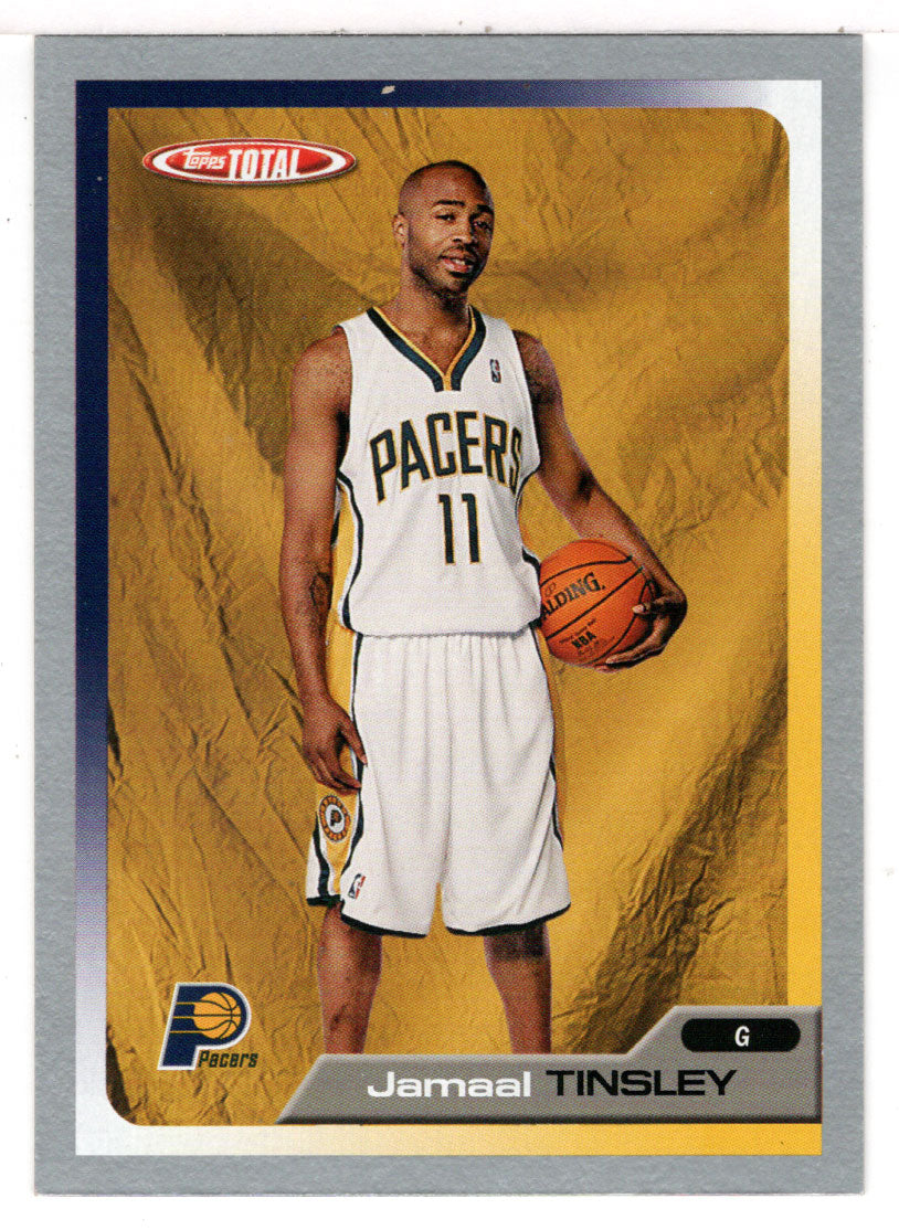 Jamaal Tinsley - Indiana Pacers (NBA Basketball Card) 2005-06 Topps Total SILVER # 278 Mint