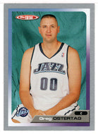 Greg Ostertag - Utah Jazz (NBA Basketball Card) 2005-06 Topps Total SILVER # 293 Mint
