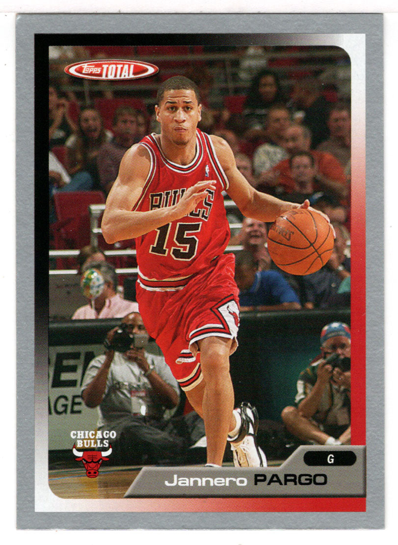 Jannero Pargo - Chicago Bulls (NBA Basketball Card) 2005-06 Topps Total SILVER # 321 Mint