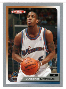 Antonio Daniels - Washington Wizards (NBA Basketball Card) 2005-06 Topps Total SILVER # 343 Mint