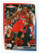 Elton Brand - Los Angeles Clippers - Team Checklist (NBA Basketball Card) 2005-06 Topps Total # 12 Mint
