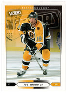 Joe Thornton - Boston Bruins (NHL Hockey Card) 2005-06 Upper Deck Victory # 19 Mint