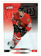 Mark Bell - Chicago Blackhawks (NHL Hockey Card) 2005-06 Upper Deck Victory # 43 Mint