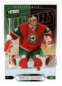 Dwayne Roloson - Minnesota Wild (NHL Hockey Card) 2005-06 Upper Deck Victory # 101 Mint