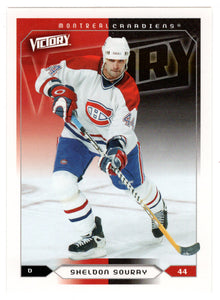 Sheldon Souray - Montreal Canadiens (NHL Hockey Card) 2005-06 Upper Deck Victory # 106 Mint