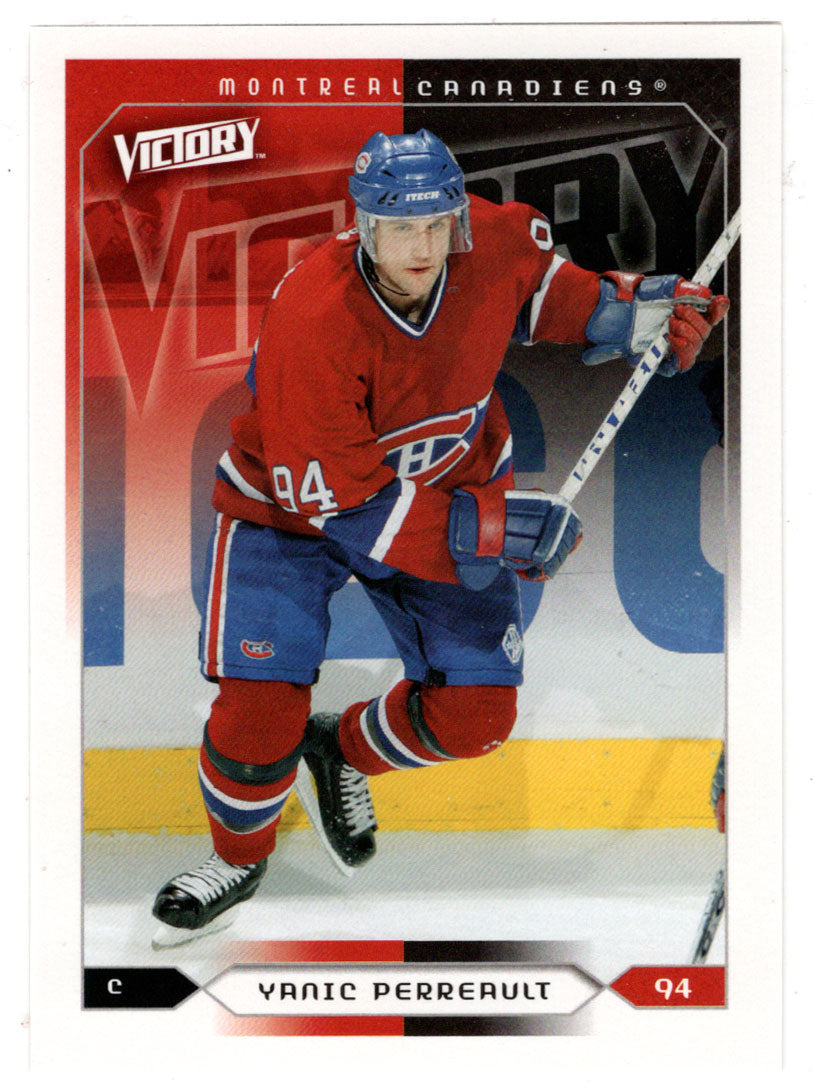 Yanic Perreault - Montreal Canadiens (NHL Hockey Card) 2005-06 Upper Deck Victory # 108 Mint
