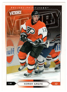 Simon Gagne - Philadelphia Flyers (NHL Hockey Card) 2005-06 Upper Deck Victory # 141 Mint