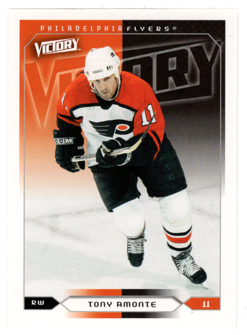 Tony Amonte - Philadelphia Flyers (NHL Hockey Card) 2005-06 Upper Deck Victory # 145 Mint