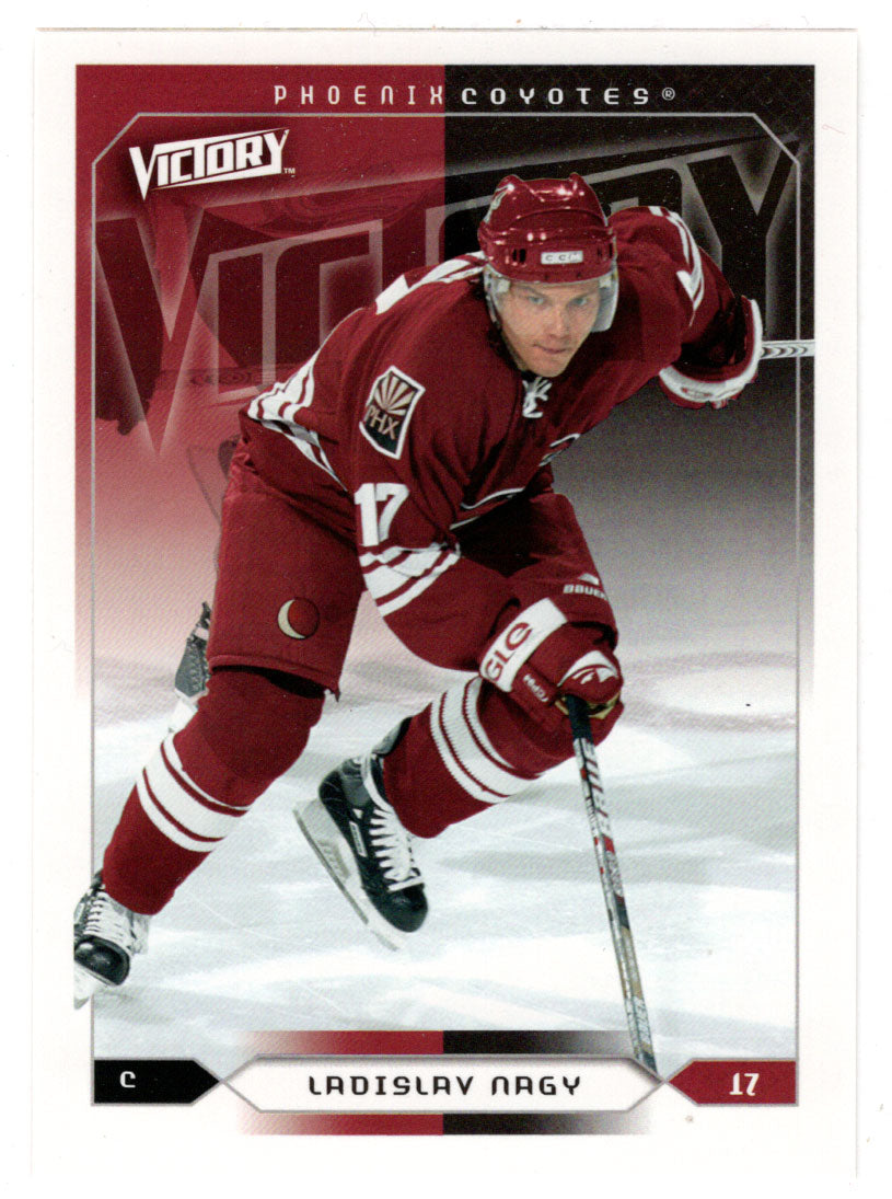 Ladislav Nagy - Phoenix Coyotes (NHL Hockey Card) 2005-06 Upper Deck Victory # 150 Mint