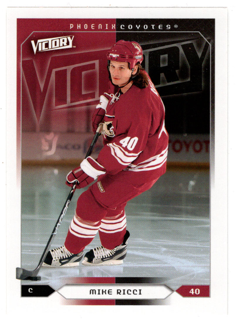 Mike Ricci - Phoenix Coyotes (NHL Hockey Card) 2005-06 Upper Deck Victory # 153 Mint