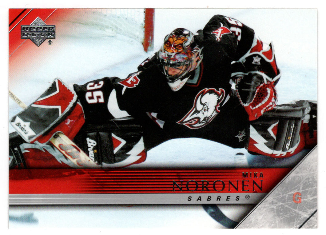 Mika Noronen - Buffalo Sabres (NHL Hockey Card) 2005-06 Upper Deck # 23 Mint