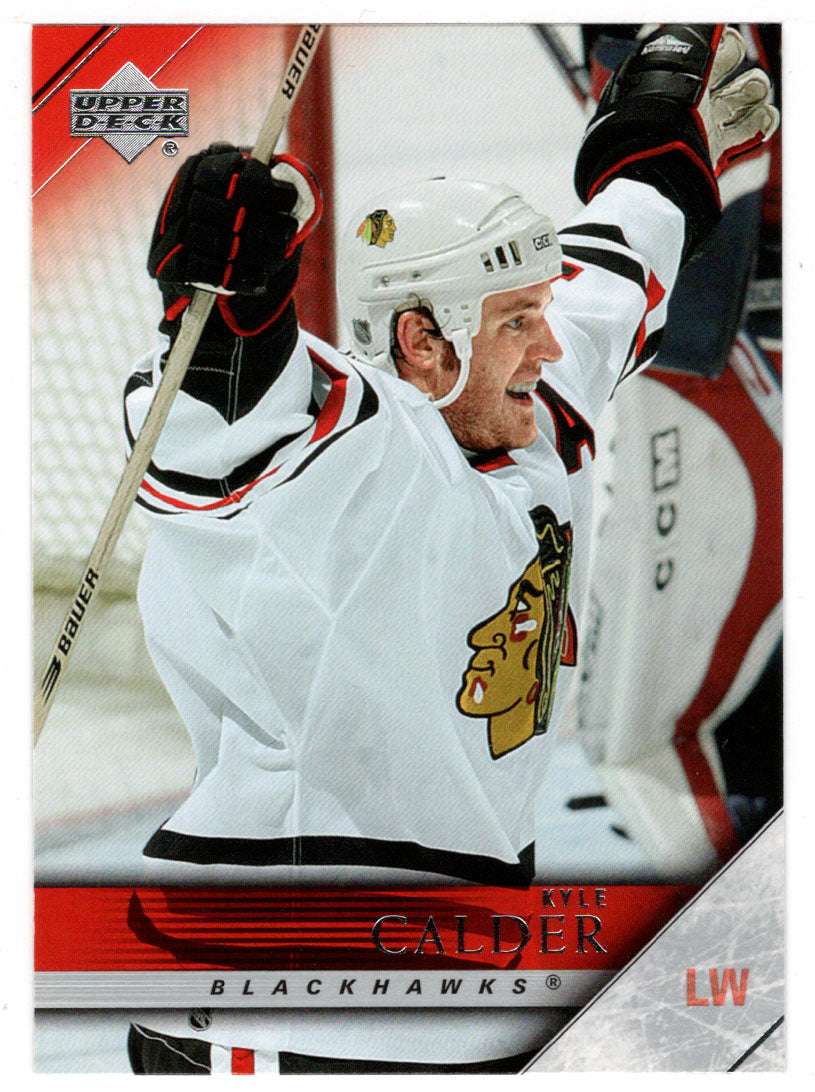 Kyle Calder - Chicago Blackhawks (NHL Hockey Card) 2005-06 Upper Deck # 40 Mint