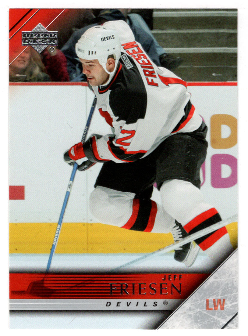 Jeff Friesen - New Jersey Devils (NHL Hockey Card) 2005-06 Upper Deck # 116 Mint