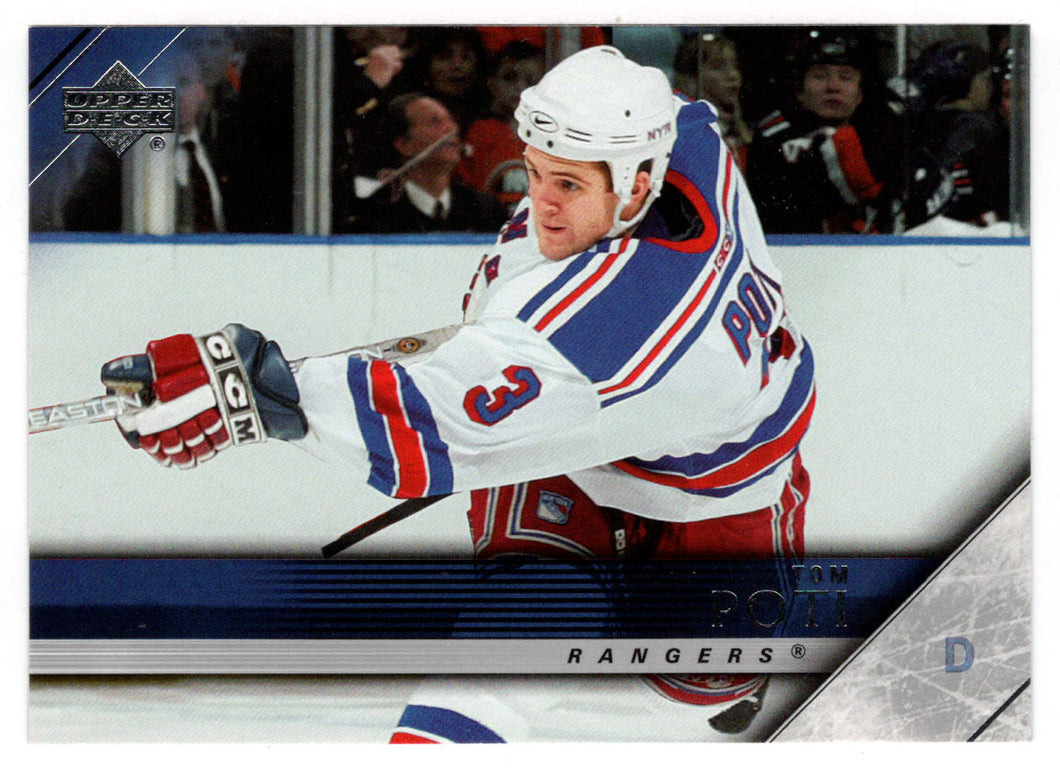 Tom Poti - New York Rangers (NHL Hockey Card) 2005-06 Upper Deck # 125 Mint
