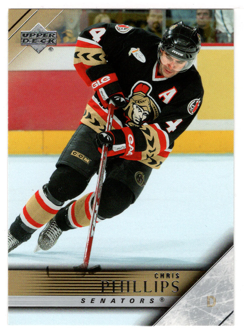 Chris Phillips - Ottawa Senators (NHL Hockey Card) 2005-06 Upper Deck # 134 Mint