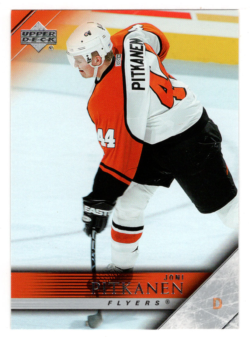 Joni Pitkanen - Philadelphia Flyers (NHL Hockey Card) 2005-06 Upper Deck # 138 Mint