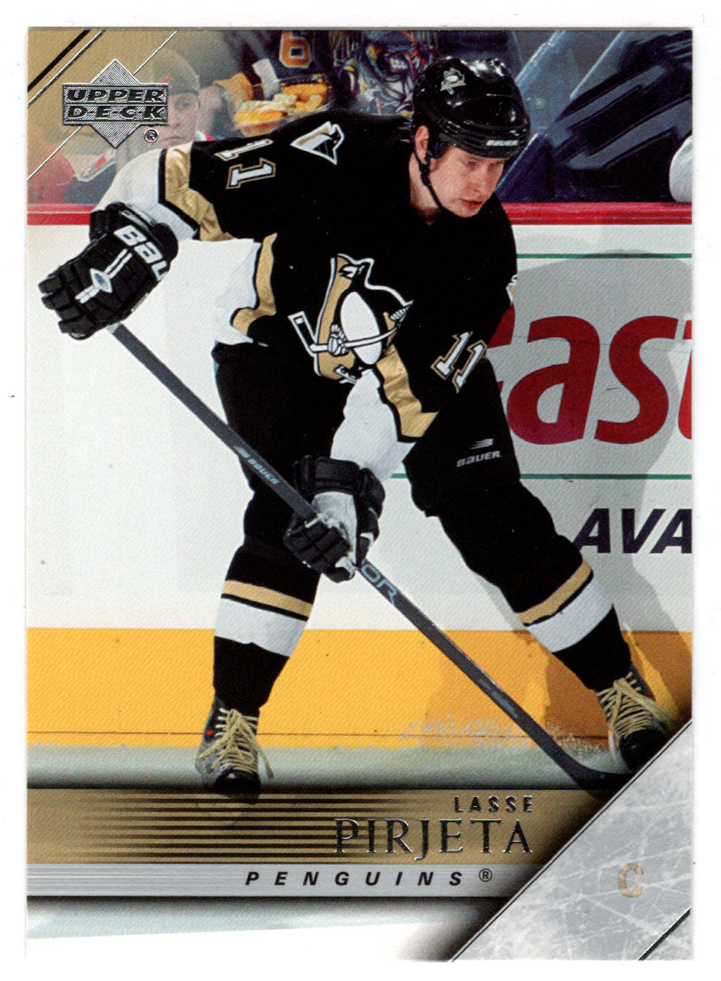 Lasse Pirjeta - Pittsburgh Penguins (NHL Hockey Card) 2005-06 Upper Deck # 154 Mint