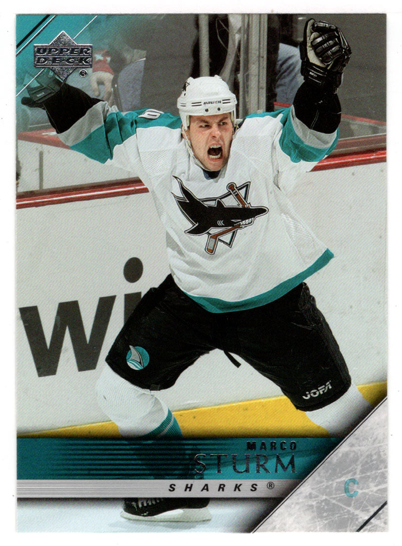 Marco Sturm - San Jose Sharks (NHL Hockey Card) 2005-06 Upper Deck # 157 Mint