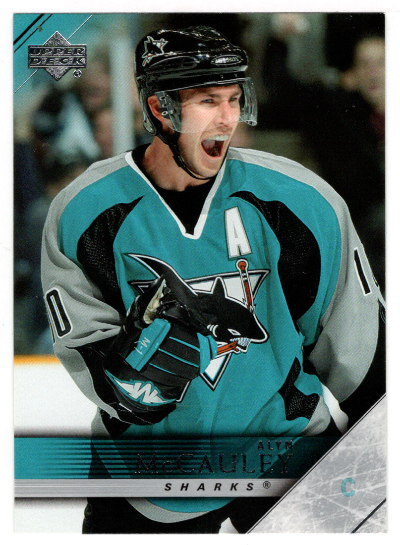 Alyn McCauley - San Jose Sharks (NHL Hockey Card) 2005-06 Upper Deck # 159 Mint