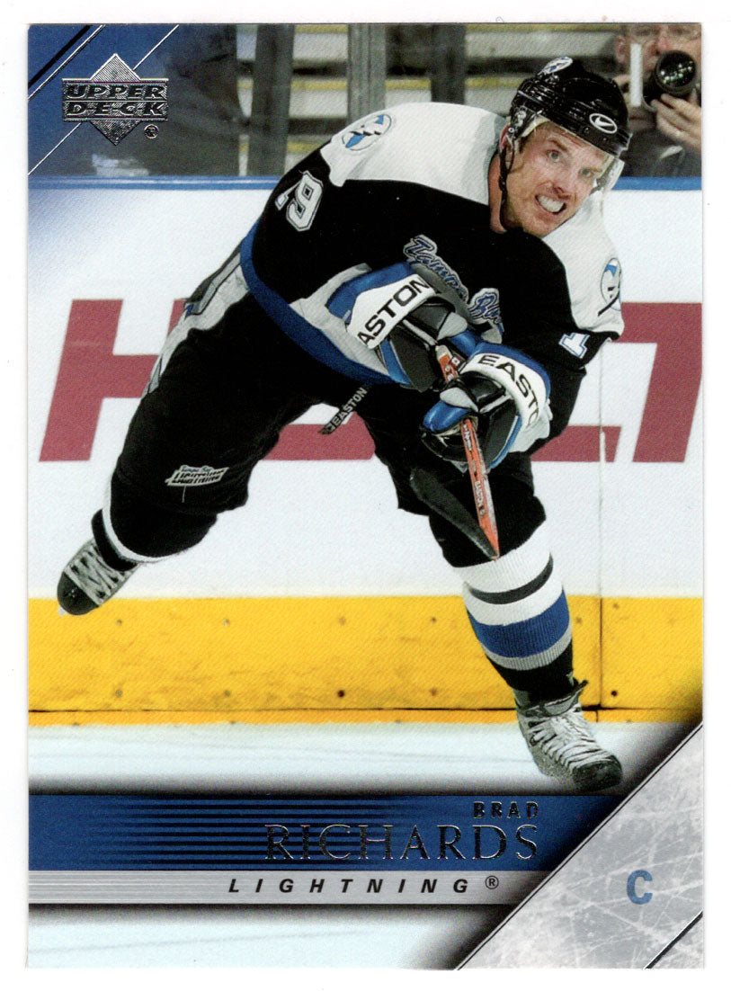 Brad Richards - Tampa Bay Lightning (NHL Hockey Card) 2005-06 Upper Deck # 170 Mint