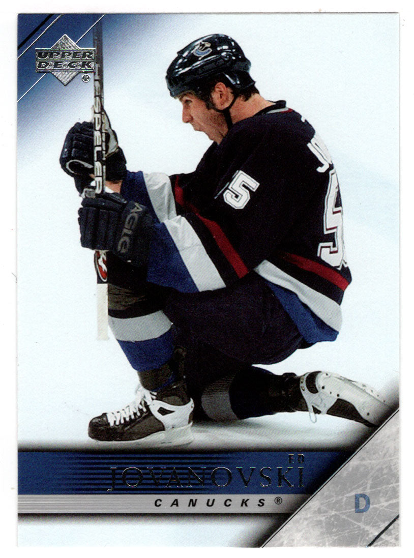 Ed Jovanovski - Vancouver Canucks (NHL Hockey Card) 2005-06 Upper Deck # 185 Mint