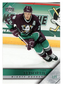 Todd Fedoruk - Anaheim Ducks (NHL Hockey Card) 2005-06 Upper Deck # 246 Mint