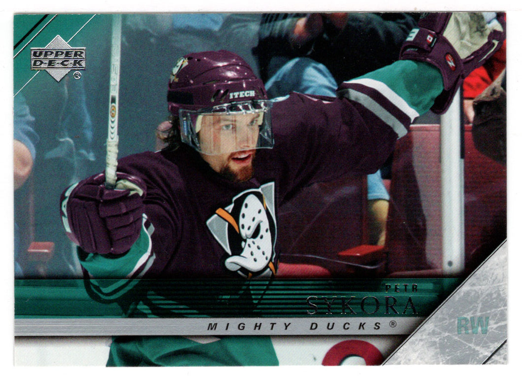 Petr Sykora - Anaheim Ducks (NHL Hockey Card) 2005-06 Upper Deck # 248 Mint