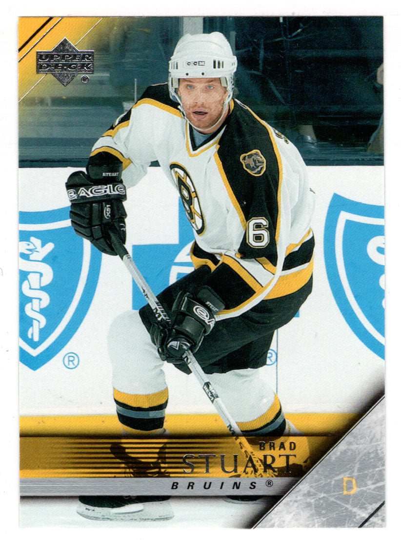 Brad Stuart - Boston Bruins (NHL Hockey Card) 2005-06 Upper Deck # 263 Mint