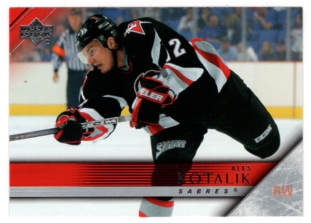 Ales Kotalik - Buffalo Sabres (NHL Hockey Card) 2005-06 Upper Deck # 269 Mint