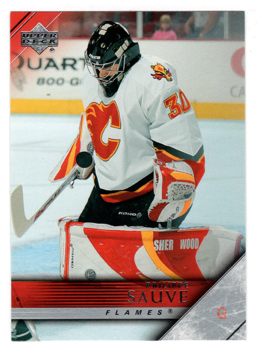 Philippe Sauve - Calgary Flames (NHL Hockey Card) 2005-06 Upper Deck # 273 Mint